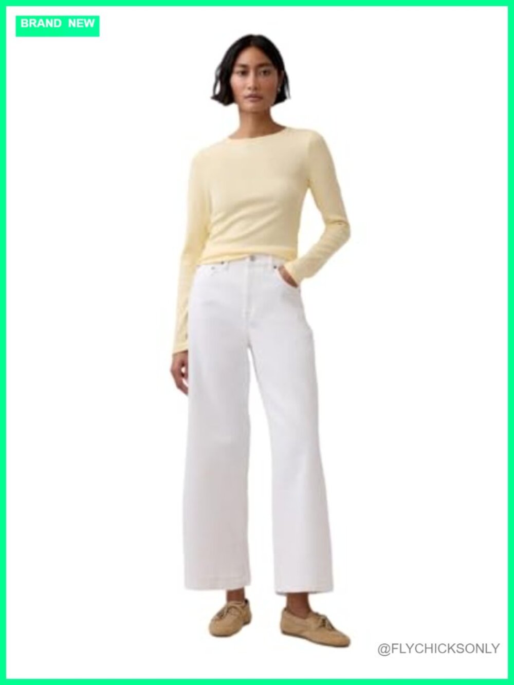 GAP Stride Ankle Denim Mid Rise Pull On Jeans Regular Fit